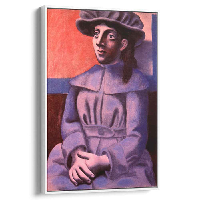 Girl in a hat with her arms crossed (1920) by Pablo Picasso