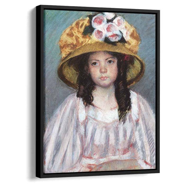 Girl In Large Hat (1908) by Mary Cassatt