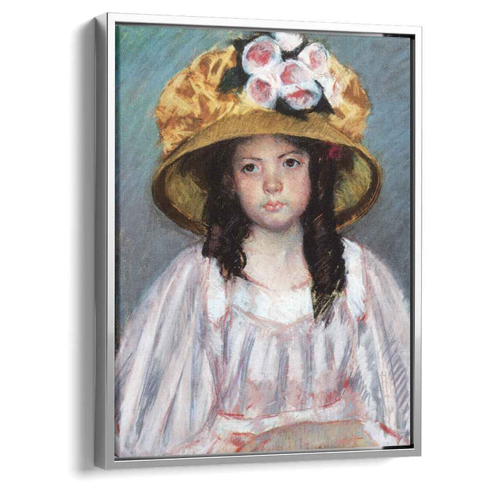 Girl In Large Hat (1908) by Mary Cassatt