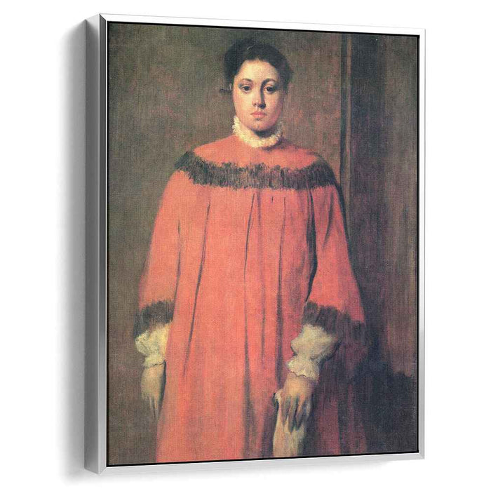 Girl in Red (1866) by Edgar Degas