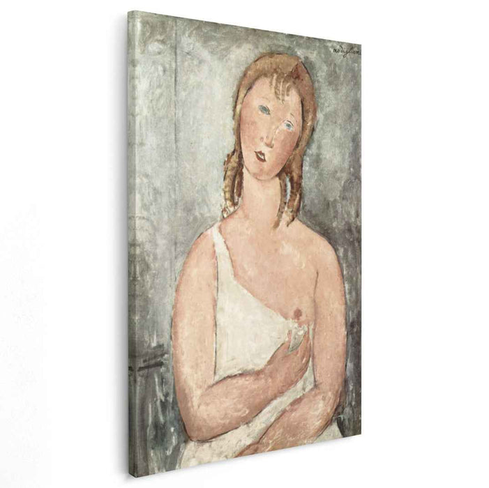 Girl in the shirt (Red-haired girl) (1918) by Amedeo Modigliani