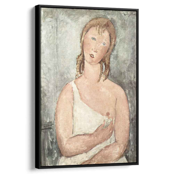 Girl in the shirt (Red-haired girl) (1918) by Amedeo Modigliani
