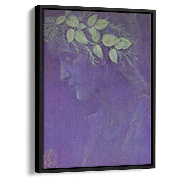 Girl's Head (1897) by Edward Burne-Jones