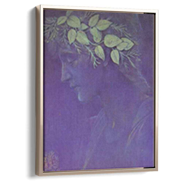 Girl's Head (1897) by Edward Burne-Jones