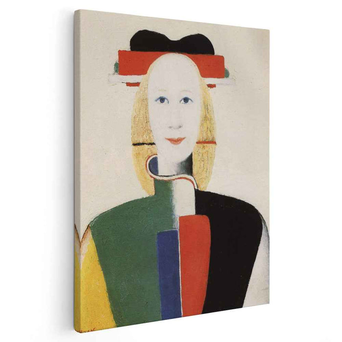 Girl with a Comb in her Hair (1933) by Kazimir Malevich