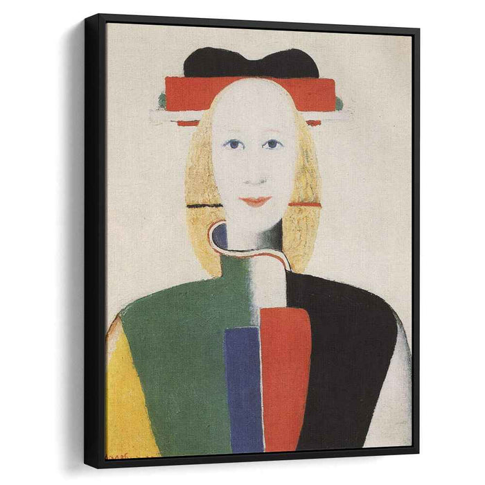 Girl with a Comb in her Hair (1933) by Kazimir Malevich