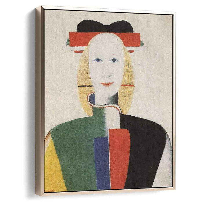 Girl with a Comb in her Hair (1933) by Kazimir Malevich