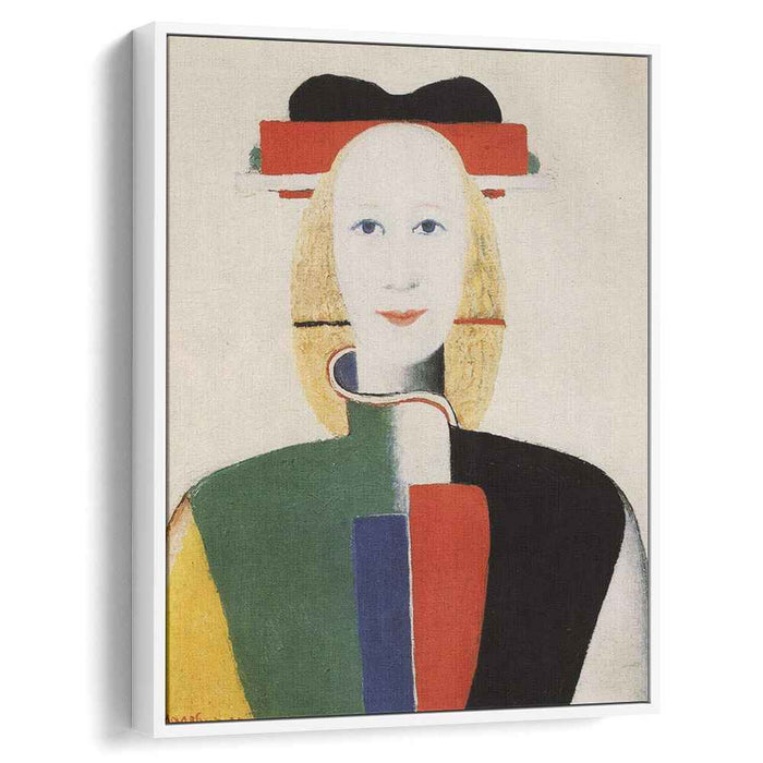 Girl with a Comb in her Hair (1933) by Kazimir Malevich