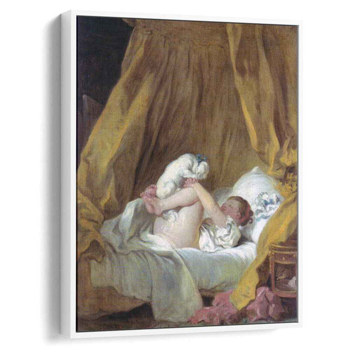 Girl with a Dog (1770) by Jean-Honore Fragonard