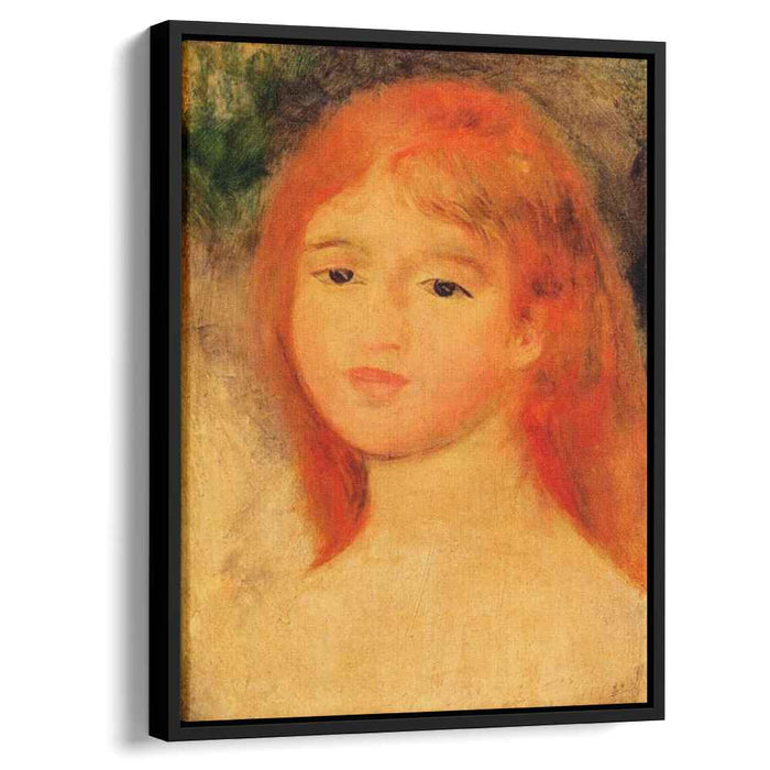 Girl with Auburn Hair (1882) by Pierre-Auguste Renoir