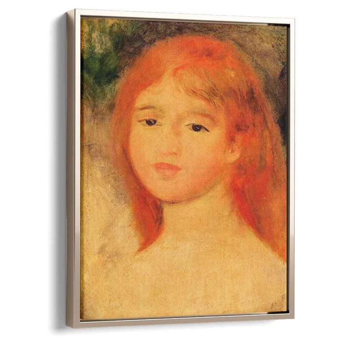 Girl with Auburn Hair (1882) by Pierre-Auguste Renoir