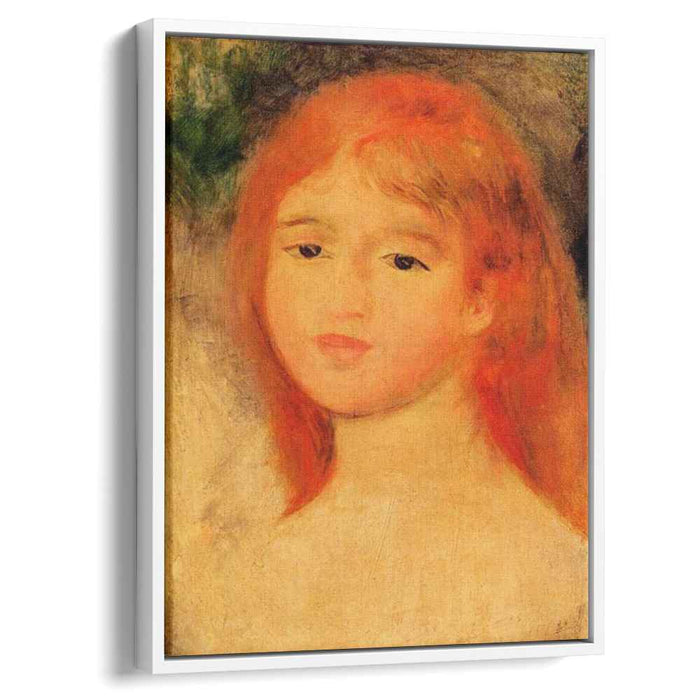 Girl with Auburn Hair (1882) by Pierre-Auguste Renoir