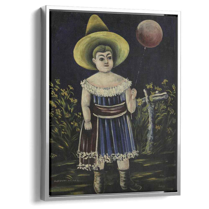 Girl with ball by Niko Pirosmani