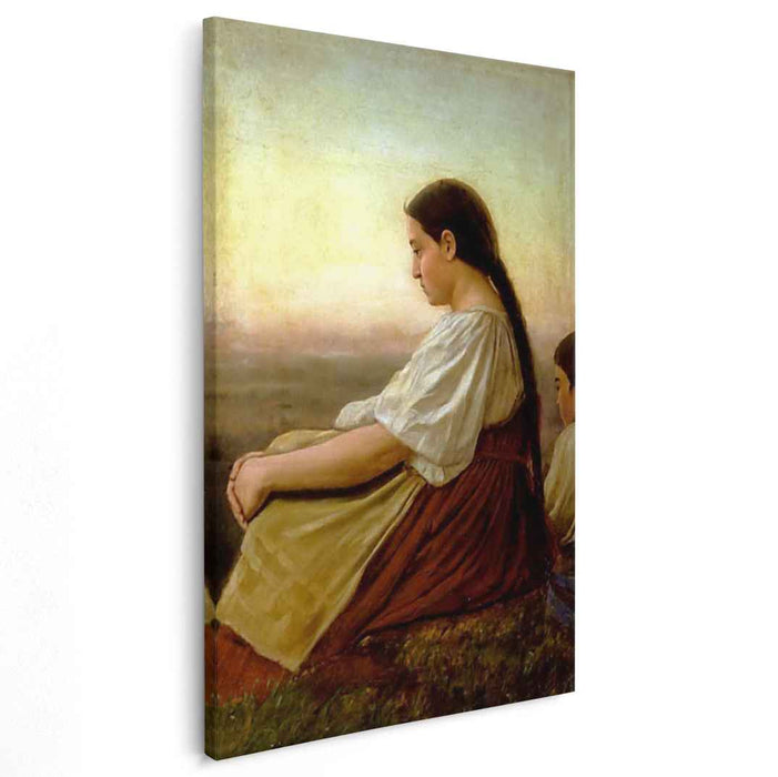 Girl by Vasily Perov