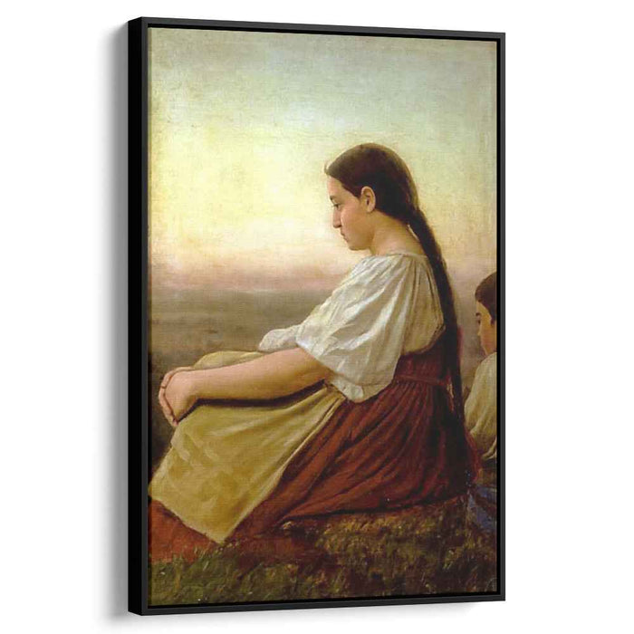 Girl by Vasily Perov