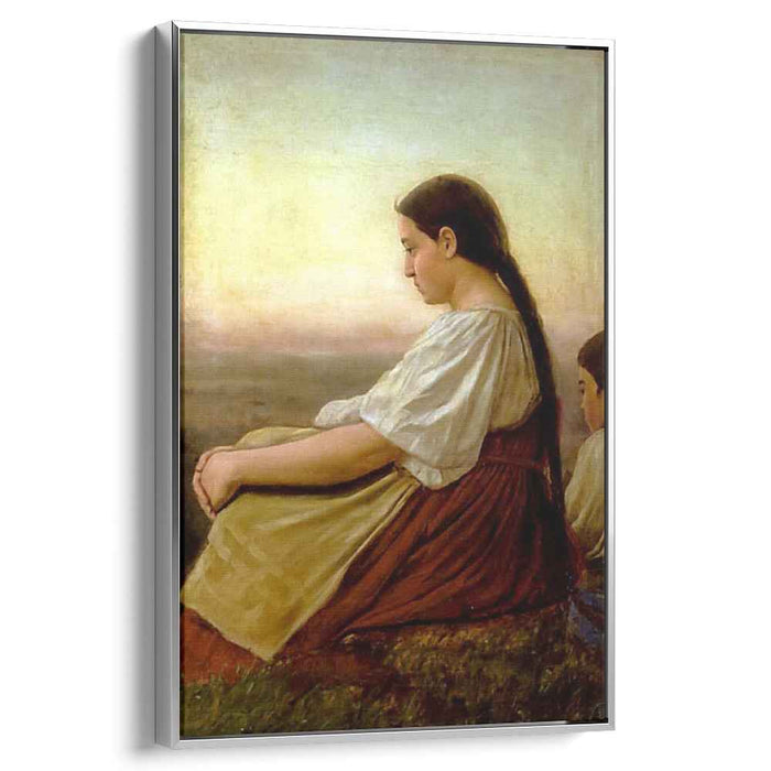 Girl by Vasily Perov