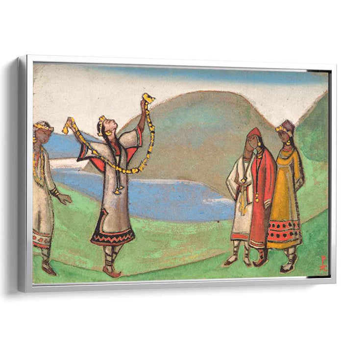 Girls (1944) by Nicholas Roerich