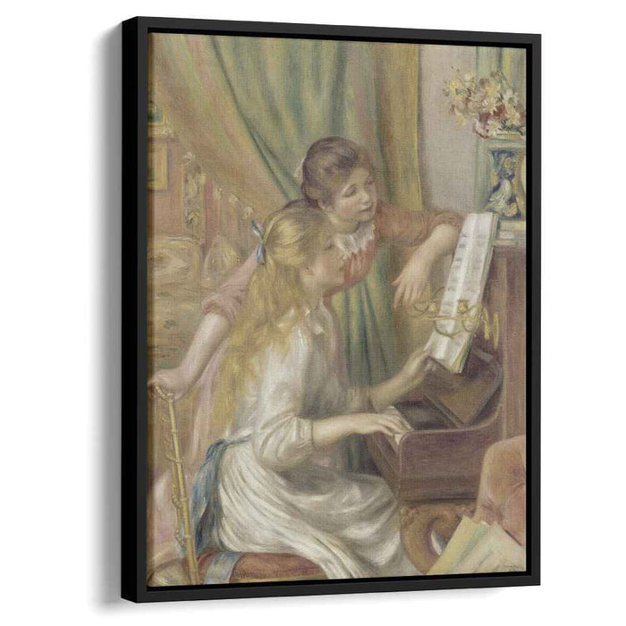 Girls at the Piano (1892) by Pierre-Auguste Renoir