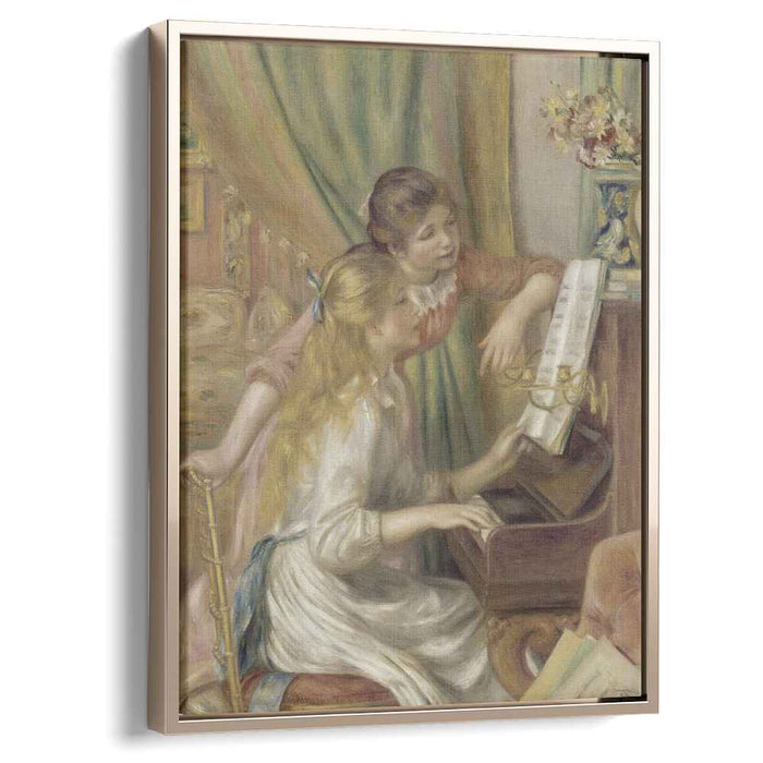 Girls at the Piano (1892) by Pierre-Auguste Renoir