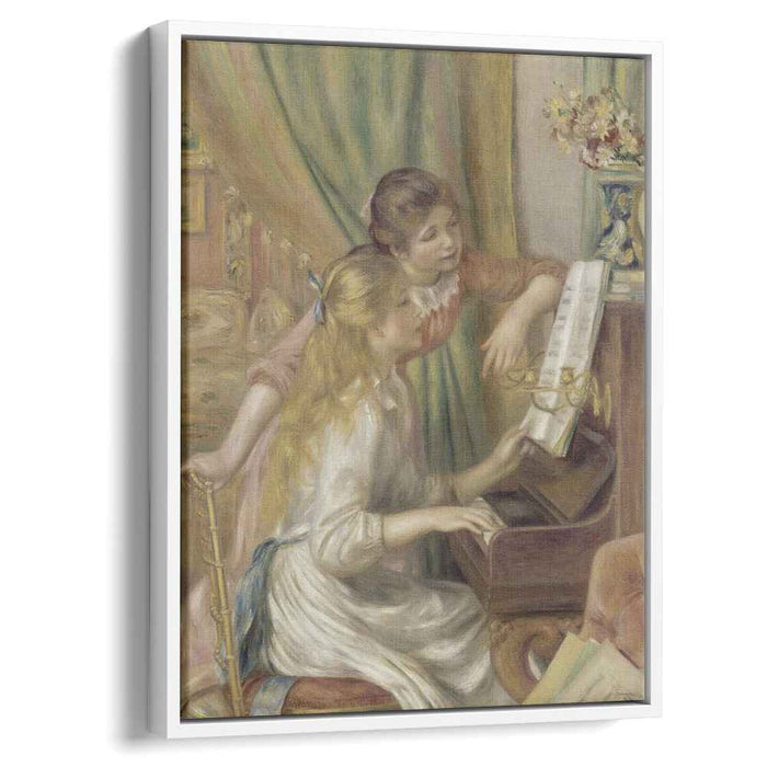 Girls at the Piano (1892) by Pierre-Auguste Renoir