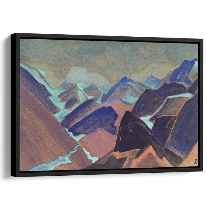 Glaciers of Lahaul (1936) by Nicholas Roerich
