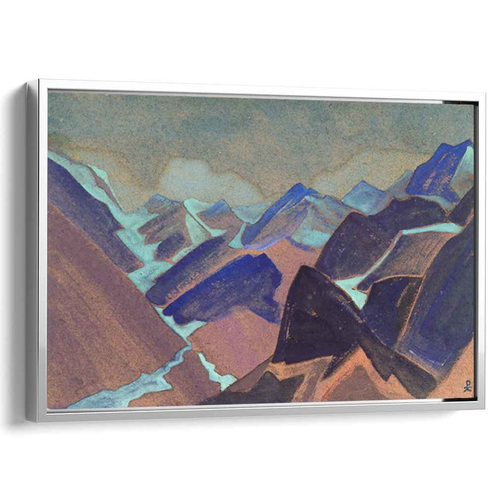 Glaciers of Lahaul (1936) by Nicholas Roerich