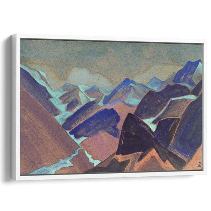 Glaciers of Lahaul (1936) by Nicholas Roerich