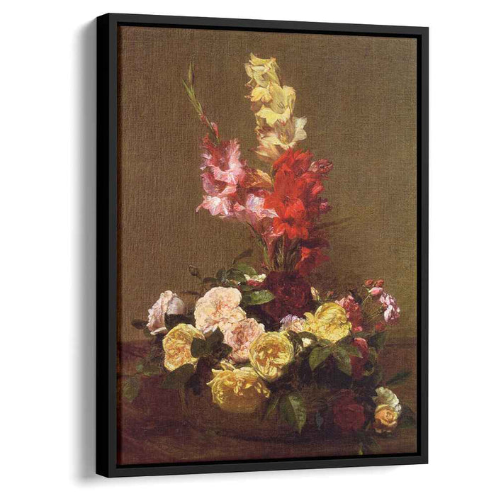 Gladiolas and Roses (1881) by Henri Fantin-Latour