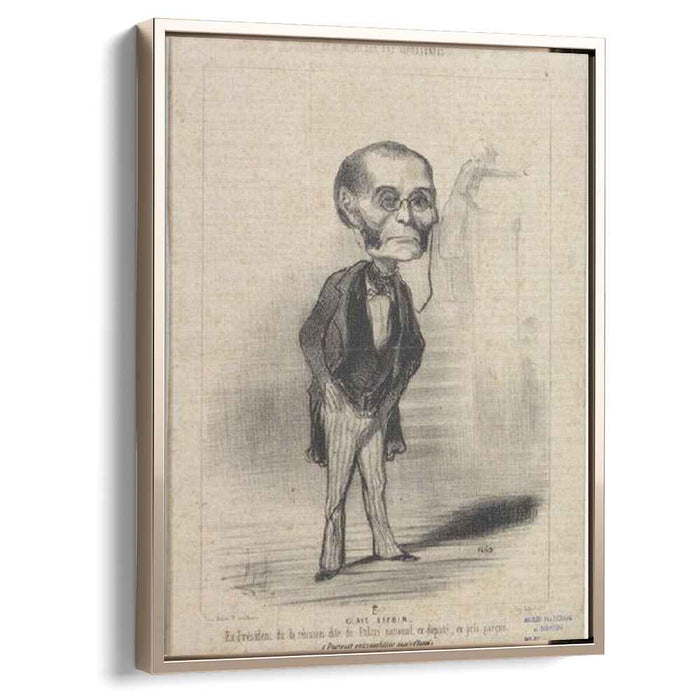 Glais Bizoin (1849) by Honore Daumier