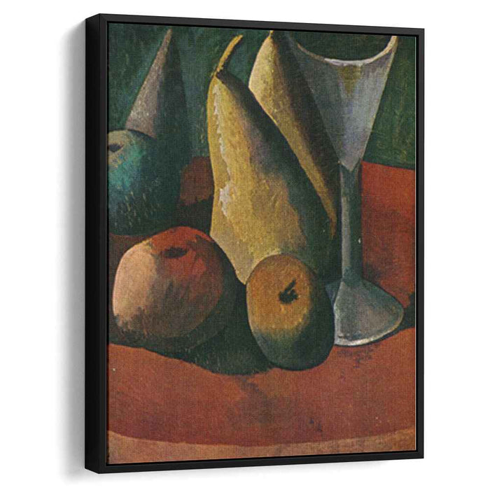 Glass and fruits (1908) by Pablo Picasso