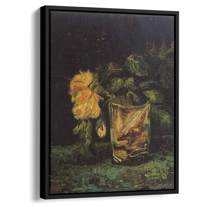 Glass with Roses (1886) by Vincent van Gogh