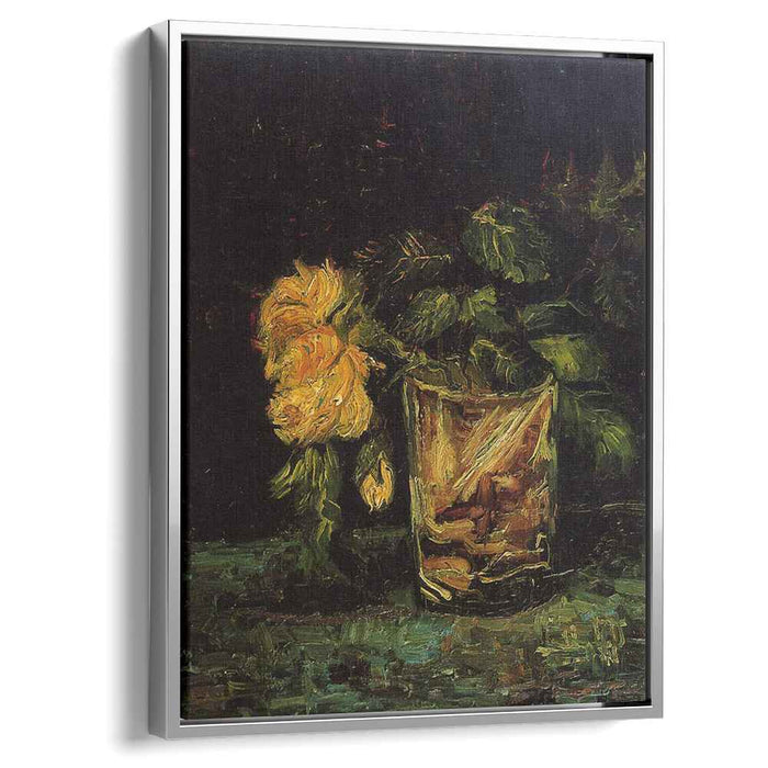 Glass with Roses (1886) by Vincent van Gogh