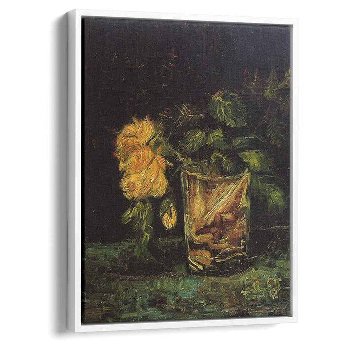 Glass with Roses (1886) by Vincent van Gogh