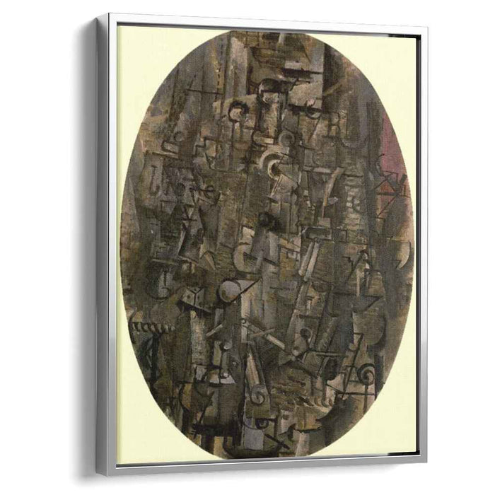 Glasses and Bottle (1912) by Georges Braque