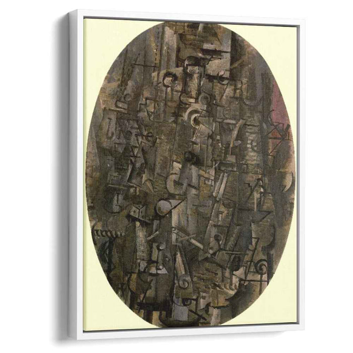 Glasses and Bottle (1912) by Georges Braque