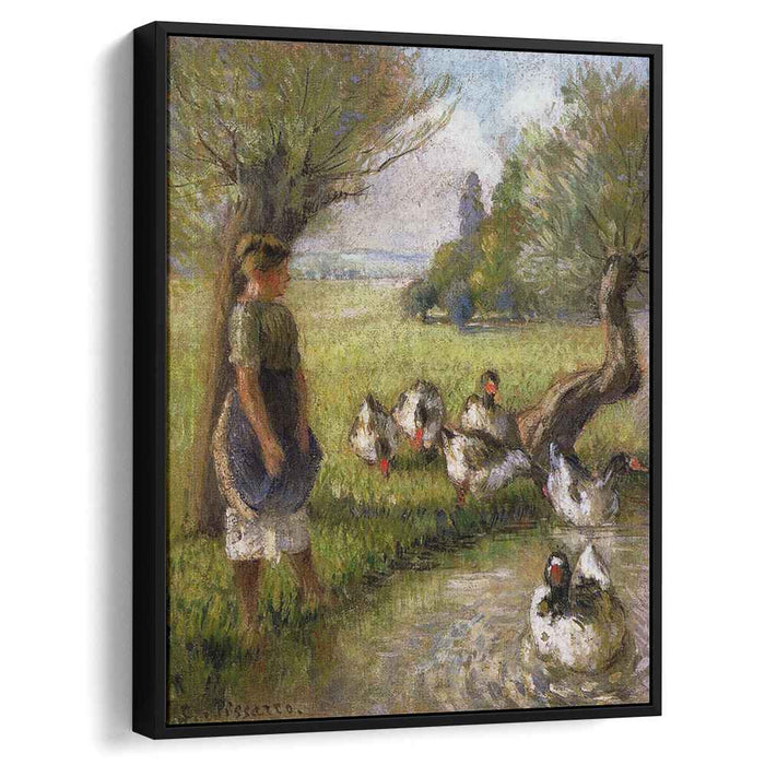 Goose Girl (1890) by Camille Pissarro