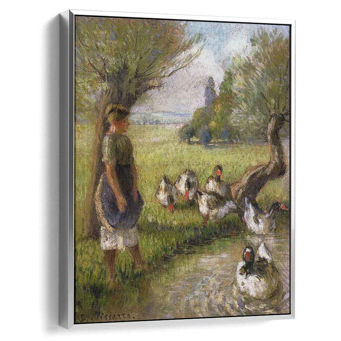 Goose Girl (1890) by Camille Pissarro