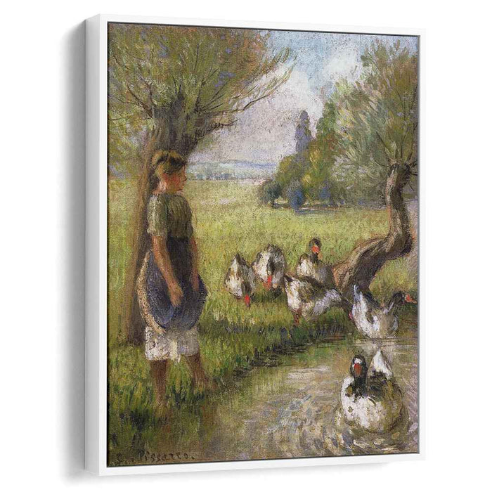 Goose Girl (1890) by Camille Pissarro