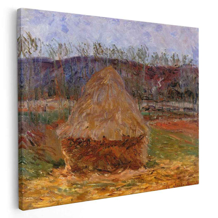 Grainstack at Giverny (1889) by Claude Monet