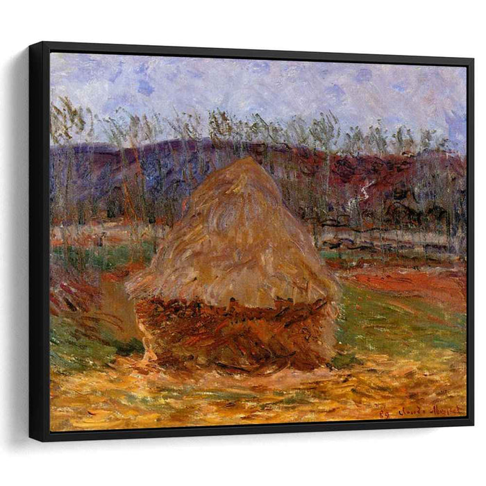 Grainstack at Giverny (1889) by Claude Monet