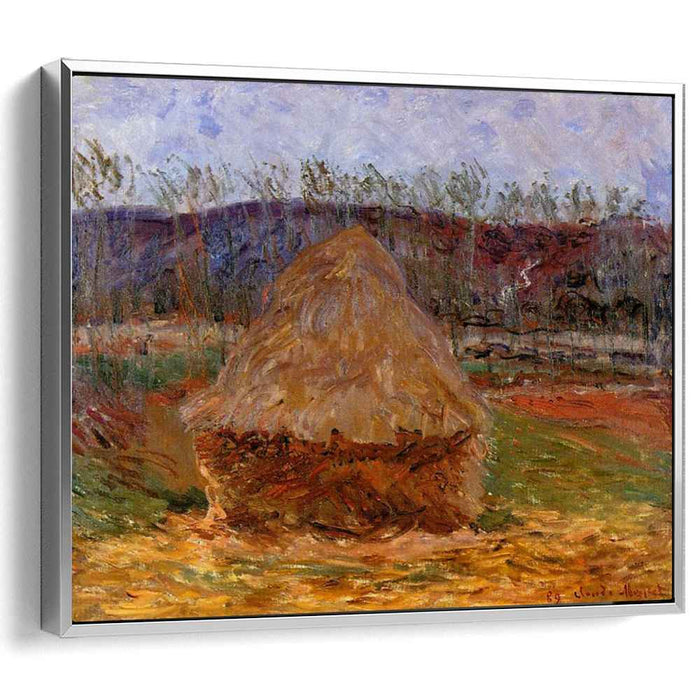 Grainstack at Giverny (1889) by Claude Monet