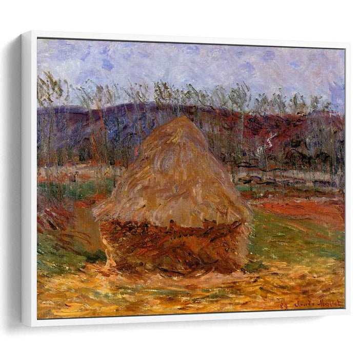 Grainstack at Giverny (1889) by Claude Monet