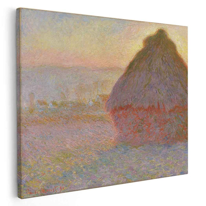 Grainstack (Sunset) (1891) by Claude Monet