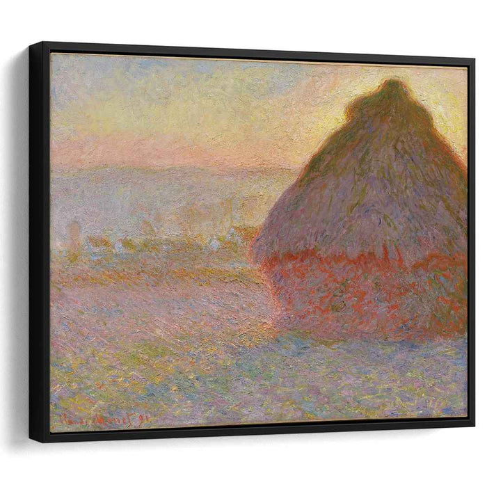 Grainstack (Sunset) (1891) by Claude Monet