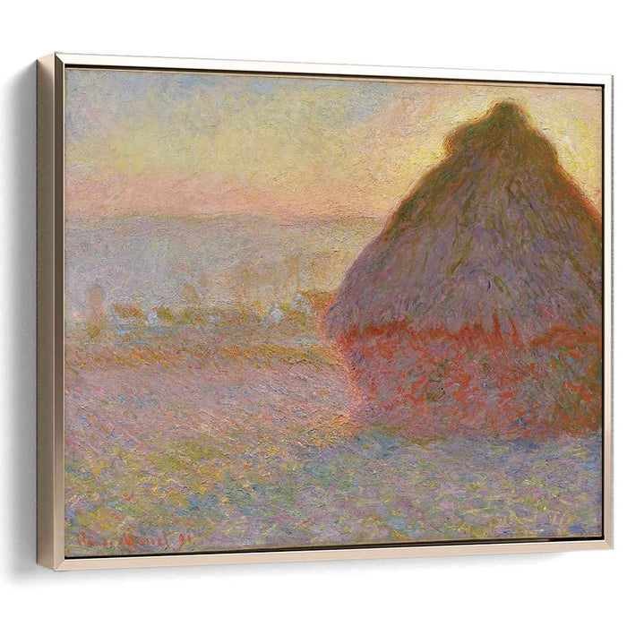 Grainstack (Sunset) (1891) by Claude Monet