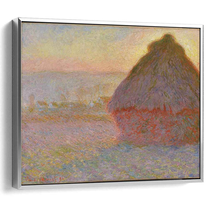 Grainstack (Sunset) (1891) by Claude Monet
