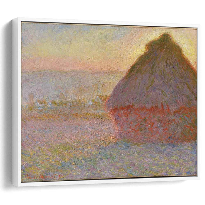 Grainstack (Sunset) (1891) by Claude Monet