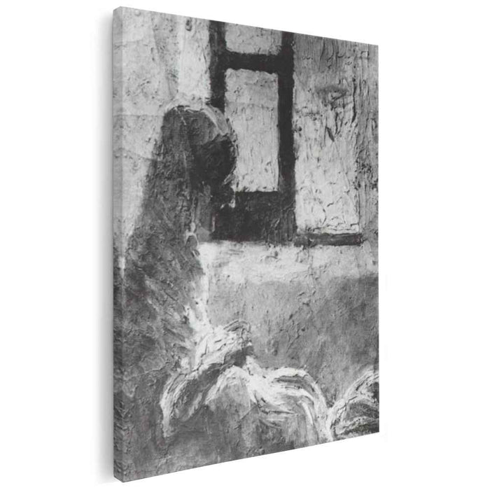 Grandmother Ana Sewing (1920) by Salvador Dali