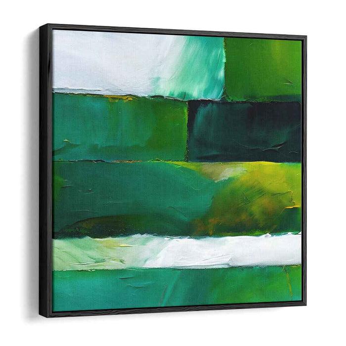 Green Abstract Print #020