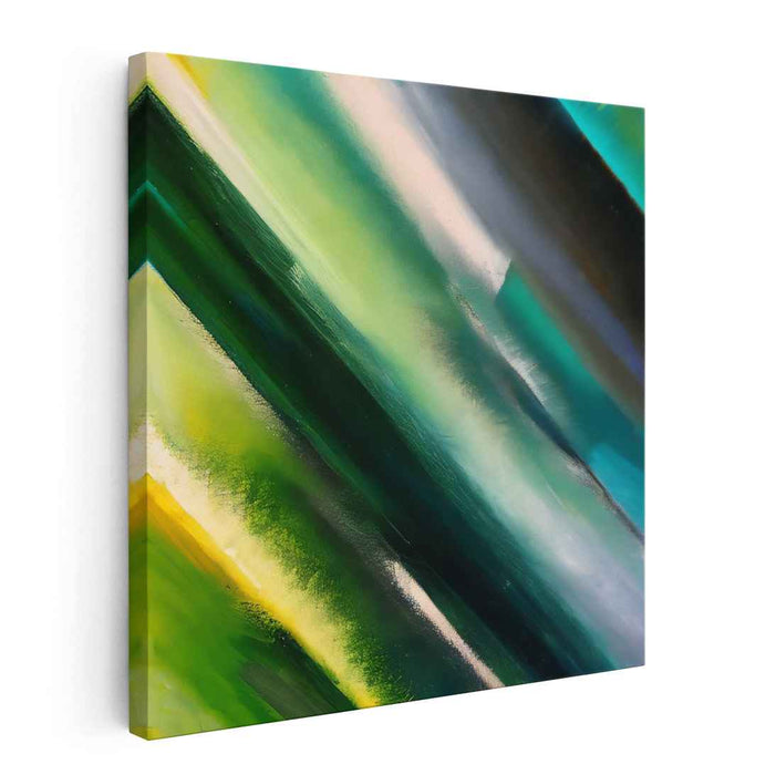 Energetic Soul Mirage: Dynamic Abstract Expressionist Canvas Art